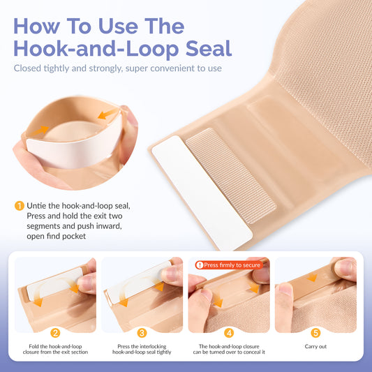 28 PCS Ostomy Supplies Colostomy Bags 2 Piece Ostomy Bag Two Piece Ostomy Drain Pouches for Ileostomy and Stoma Care, Trim-to-Fit 15-57 mm (18 x Bags+10 x Skin Barriers)