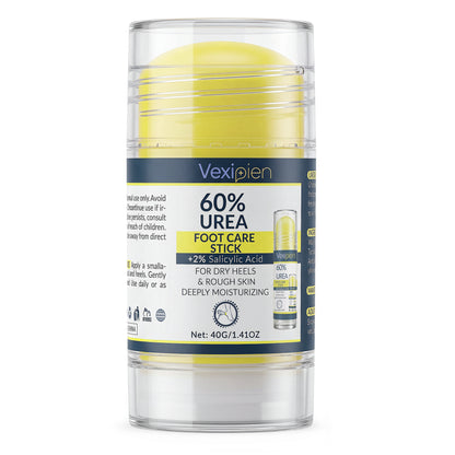 Vexipien 60% Urea Foot Care Stick with 2% Salicylic Acid, 40g