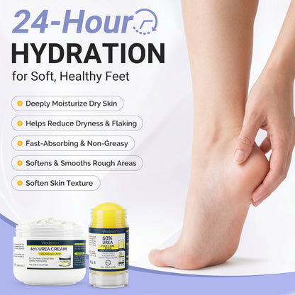 Vexipien 60% Urea Foot Care Stick with 2% Salicylic Acid, 40g