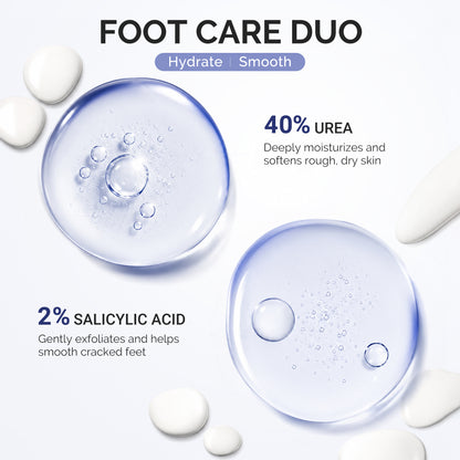 Vexipien 40% Urea Cream with 2% Salicylic Acid Foot Care, 150g