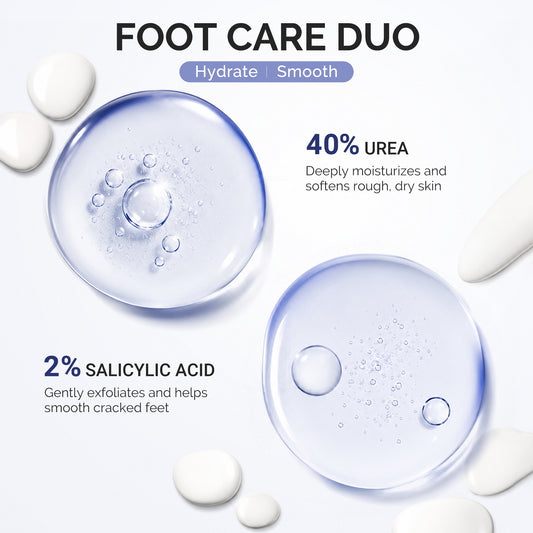 Vexipien 40% Urea Cream with 2% Salicylic Acid Foot Care, 150g