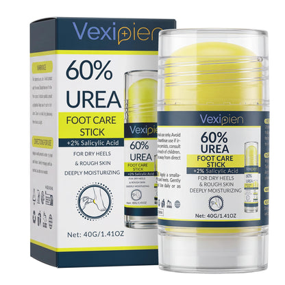 Vexipien 60% Urea Foot Care Stick with 2% Salicylic Acid, 40g